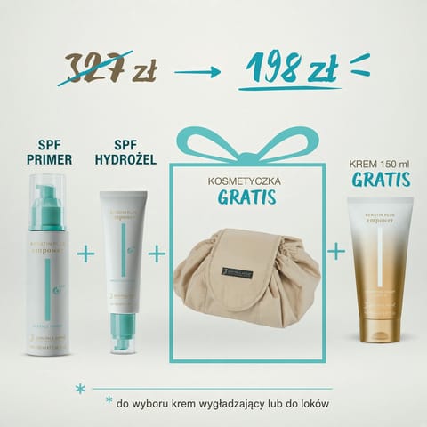 OCHRONA WŁOSÓW UV + KOSMETYCZKA GRATIS