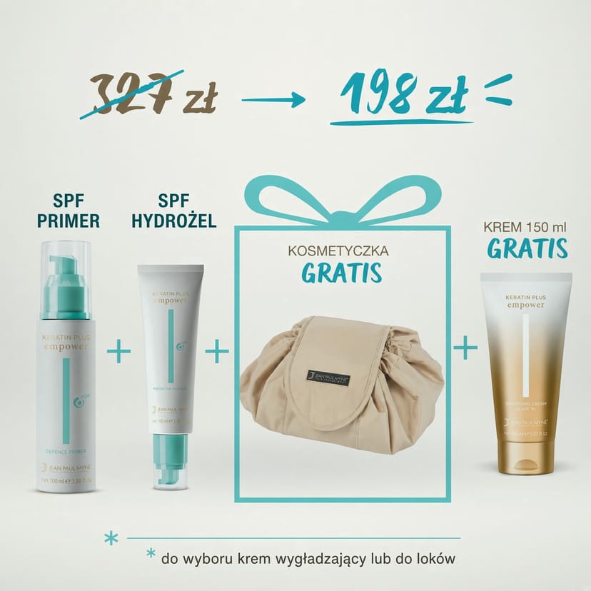 OCHRONA WŁOSÓW UV + KOSMETYCZKA GRATIS