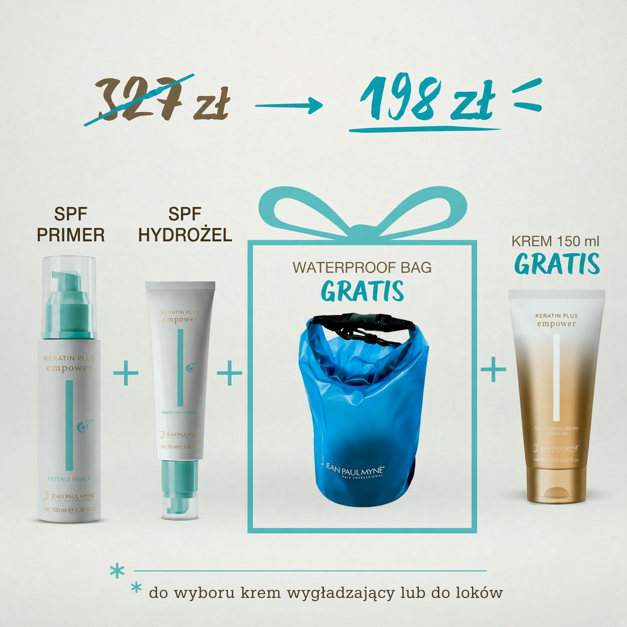 OCHRONA WŁOSÓW UV + WATERPROOF BAG GRATIS