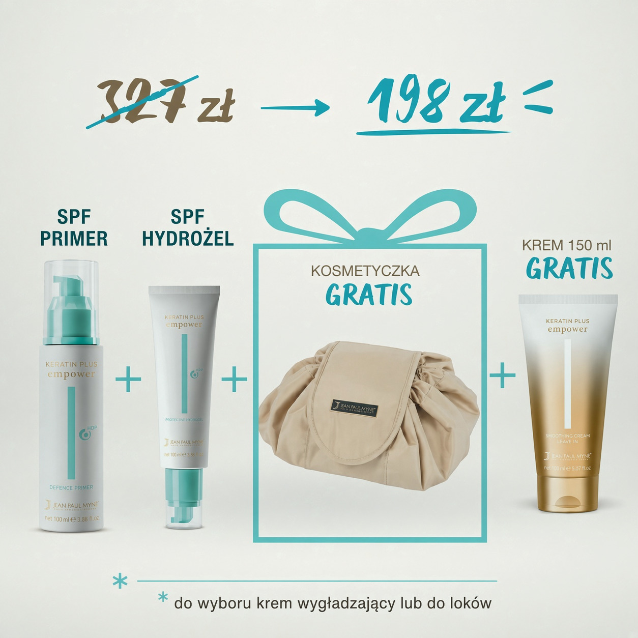 OCHRONA WŁOSÓW UV + KOSMETYCZKA GRATIS