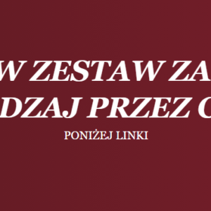 PAKIET 9 FARB LUB TONERÓW KWASOWYCH
